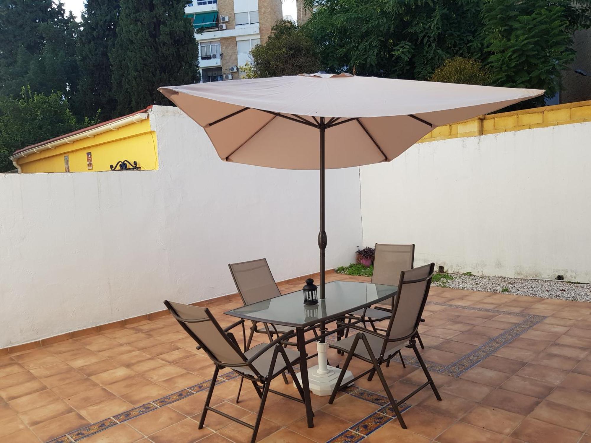 Sevilla Nervion Piso Con Patio Экстерьер фото